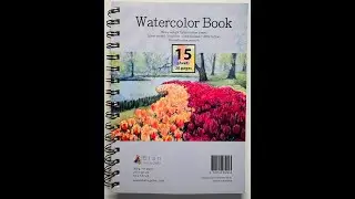Review:  100% cotton sketchbook by Elan, 2 thumbs up