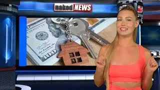 Naked News Bulletins June 26 - Jaime  - Americans are Getting Older !