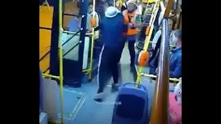 Guy Punches Female Conductor and Regrets it after Getting Beaten Up