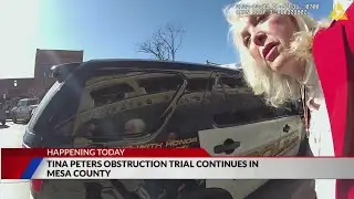 Tina Peters obstruction trial continues