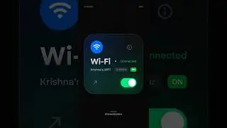 Check out this sleek WI-FI widget UI made with Figma 🔥 