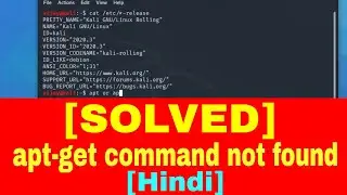 Fix sudo apt-get command not found in Linux Language Hindi