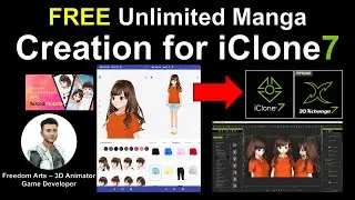 Vroid Mobile to iClone 7 - Full Tutorial workflow
