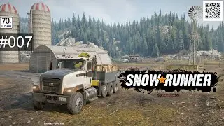Продолжаем прохождение Snowrunner в сложном режиме штат Мичиган, карта Смитфилская дамба 