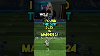 I Found The BEST PLAY In Madden 24