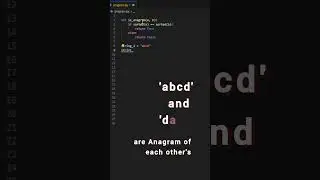 Anagram String Check | Python Program | 