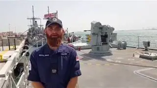 Virtual tour of HMS Brocklesby in Bahrain