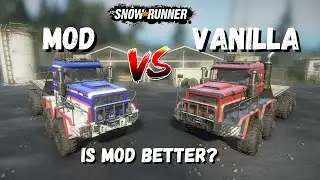 Modded PLAD 450 vs Vanilla PLAD 450 | SnowRunner Mods