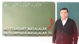 5^x+7^x=12^x |   Nostandart masalalar . 30-dars . Matematika
