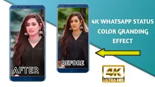 4K colour grading effect || Techworld