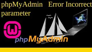 How to fix 'Error Incorrect format parameter ' in phpMyAdmin