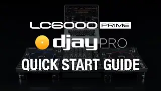 Quick Start Guide | Setting up Algoriddim's djay Pro AI with Denon DJ's LC6000 PRIME DJ Controller