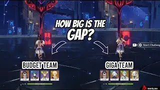 Quickbloom Cyno - Budget Team vs Giga Team | Genshin Impact