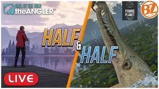 HALF & HALF! Norway the Angler + Alligator Gar l Fishing Planet [LIVE]