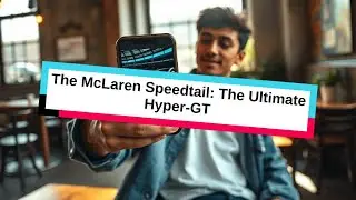 The McLaren Speedtail: The Ultimate Hyper-GT