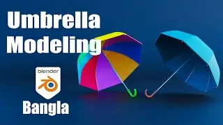 Easy 3d umbrella modeling for beginners bangla-mds design