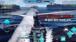IJN Agano: Uptier torpedo spree - War Thunder Mobile