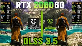 STAR WARS Jedi Survivor DLSS 3.5 - RTX 2060 6GB - 1080p