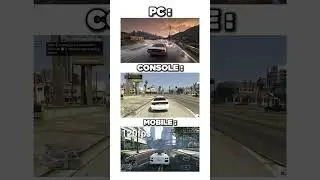 GTA V PC VS CONSOLE VS MOBILE 