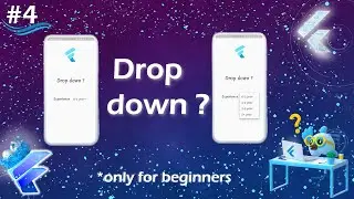 Drop down widget | Flutter drop down widget