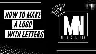 HOW TO MAKE A LOGO WITH LETTERS / PIXELLAB  TUTORIAL
