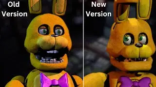 Bloody Nights At Freddy's vs Newer Version