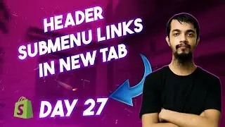 How to Open Header Menu Sub Menu Links In A New Tab Shopify Dawn Theme
