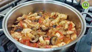 👍My men love it when I cook vegetables like this! And I'm happy because it's quick and tasty!