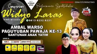 LIVE CAMPURSARI WIDYO LARAS // AMBAL WARSO PAWAJA KE-13 // PONO POPAYU- LIVE CIANJUR