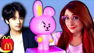 BT21: Mostrando COLEÇÃO COMPLETA de BTS do MCDonald's