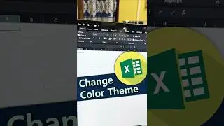 🔥💥Change Theme color in Excel🙄Office Theme in Excel 