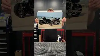Motorcycle Metal Print