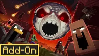 LUNAR MOON ADDON: Can You Survive The Night? in Minecraft Bedrock Edition!