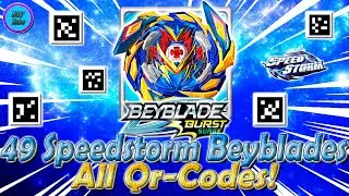All QR-CODES BEYBLADES Speedstorm | Все QR-КОДЫ Бейблэйдов Speedstorm - Beyblade Burst Surge