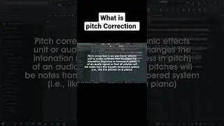 What is Pitch Correction? 