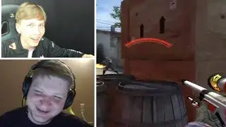 СИМПЛ показывает МОНЕСИ как ФЛИКАТЬ с AWP
