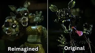 Reimagined Phantom Animatronics Vs Original