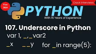 Underscore in Python 🔥| Python tips and tricks