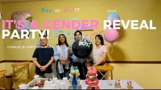 OUR CHINESE & PAKISTANI GENDER REVEAL PARTY 🎉