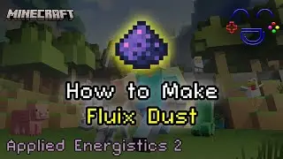 How to Make Fluix Dust - Applied Energistics 2 Minecraft 1.18