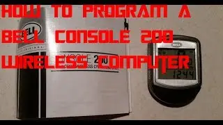 How to Program a Console 200 15-Function Wireless Cycle Computer