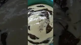 Вкусный быстрый торт ,,Зебра