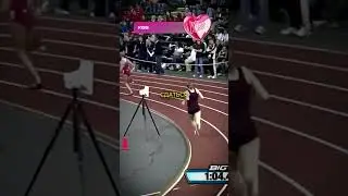 FELL 200 meters before the finish line... and still came first!