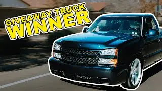 Meeting The Winners Of The Giveaway Truck!!