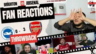 Arsenal Fans Explode with Joy After 3-0 Thrashing of Brighton! | Epic 23/24 Throwback