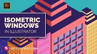 How to Create Isometric Windows (SUPER FAST) for Isometric Buildings in Illustrator