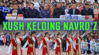 Arnasoy tumani 20-umumta'lim maktabi Navro'z bayrami (sport maydonchasining ochilish marosimi)