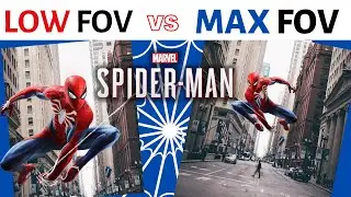 LOW FOV vs MAX FOV Comparisons - Marvel's Spider-Man Remastered PC