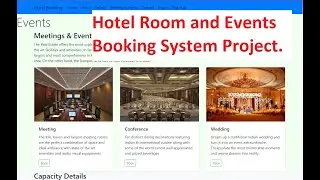 Hotel Room and Events Booking System Project in PHP. -Starsite programmers