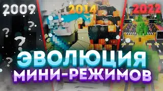Как развивались мини-игры в Майнкрафт! | Minecraft